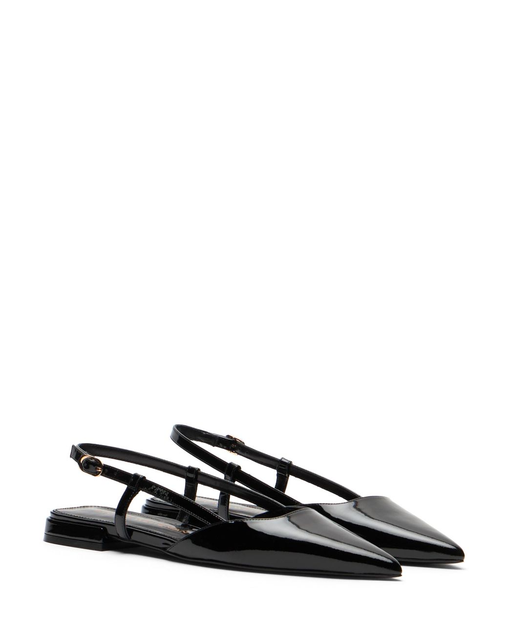 Stuart Weitzman Black Ballerina Shoes