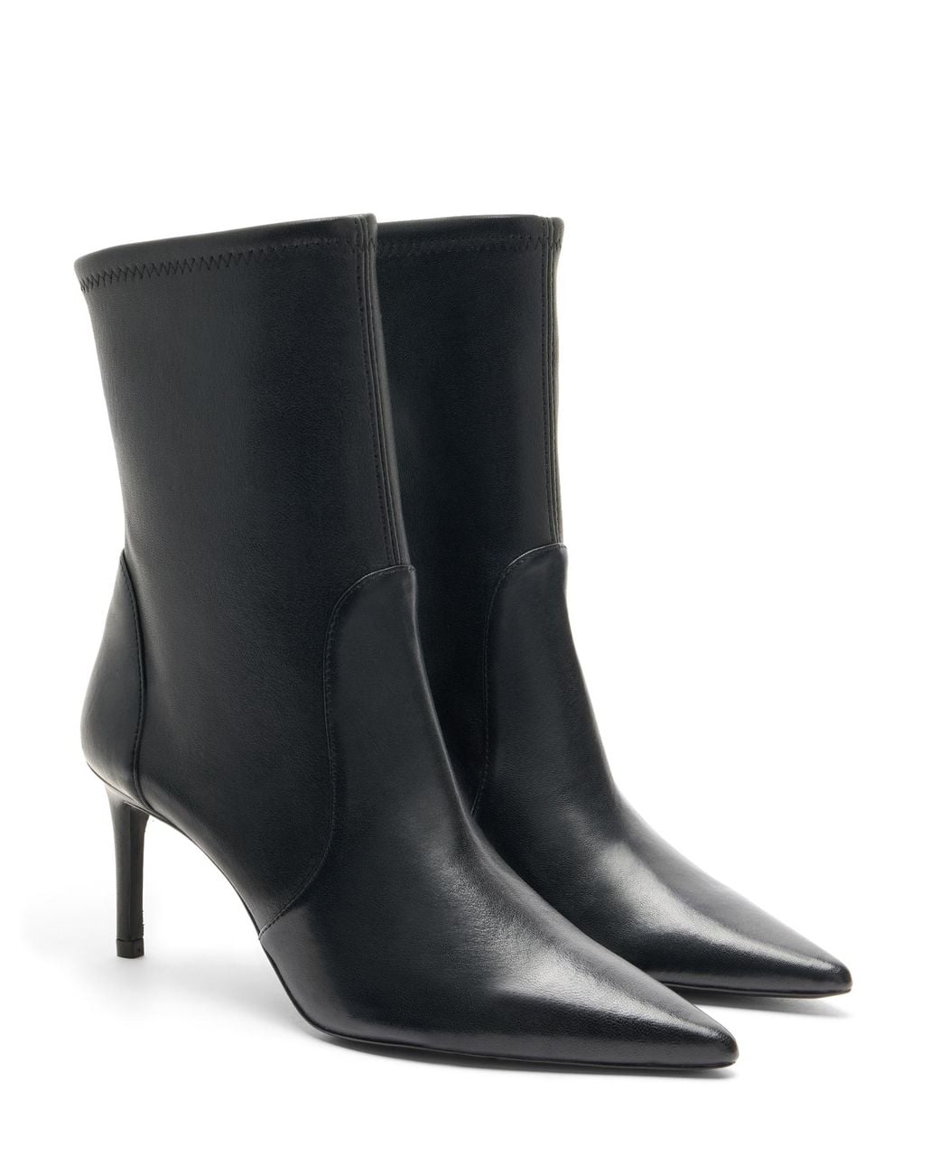 Stuart Weitzman Black Stuart Power Bootie 75