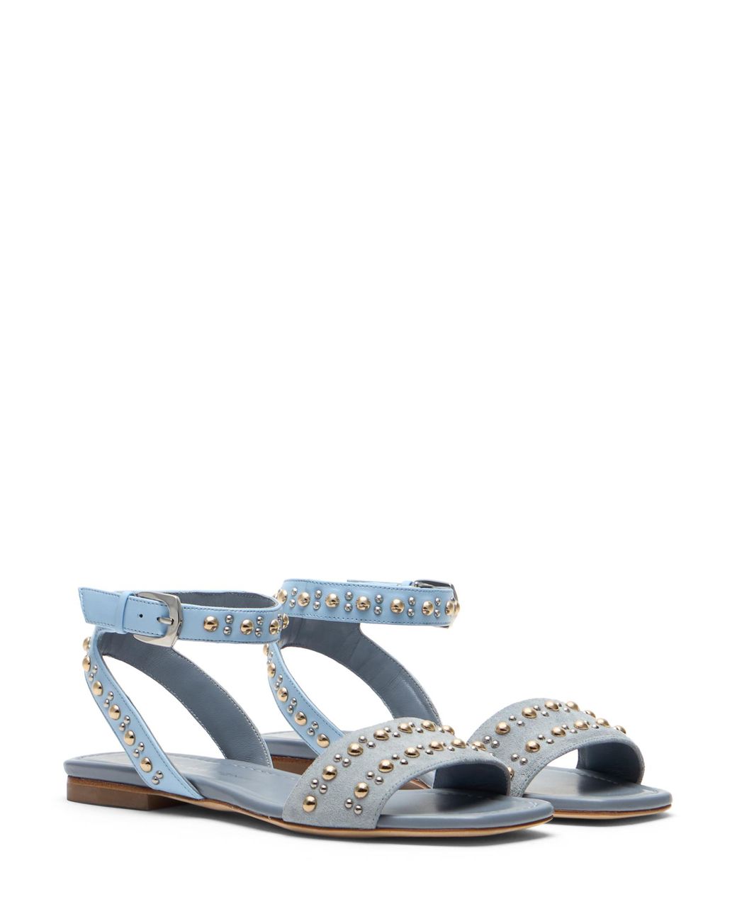 Stuart Weitzman White Perry Sandal