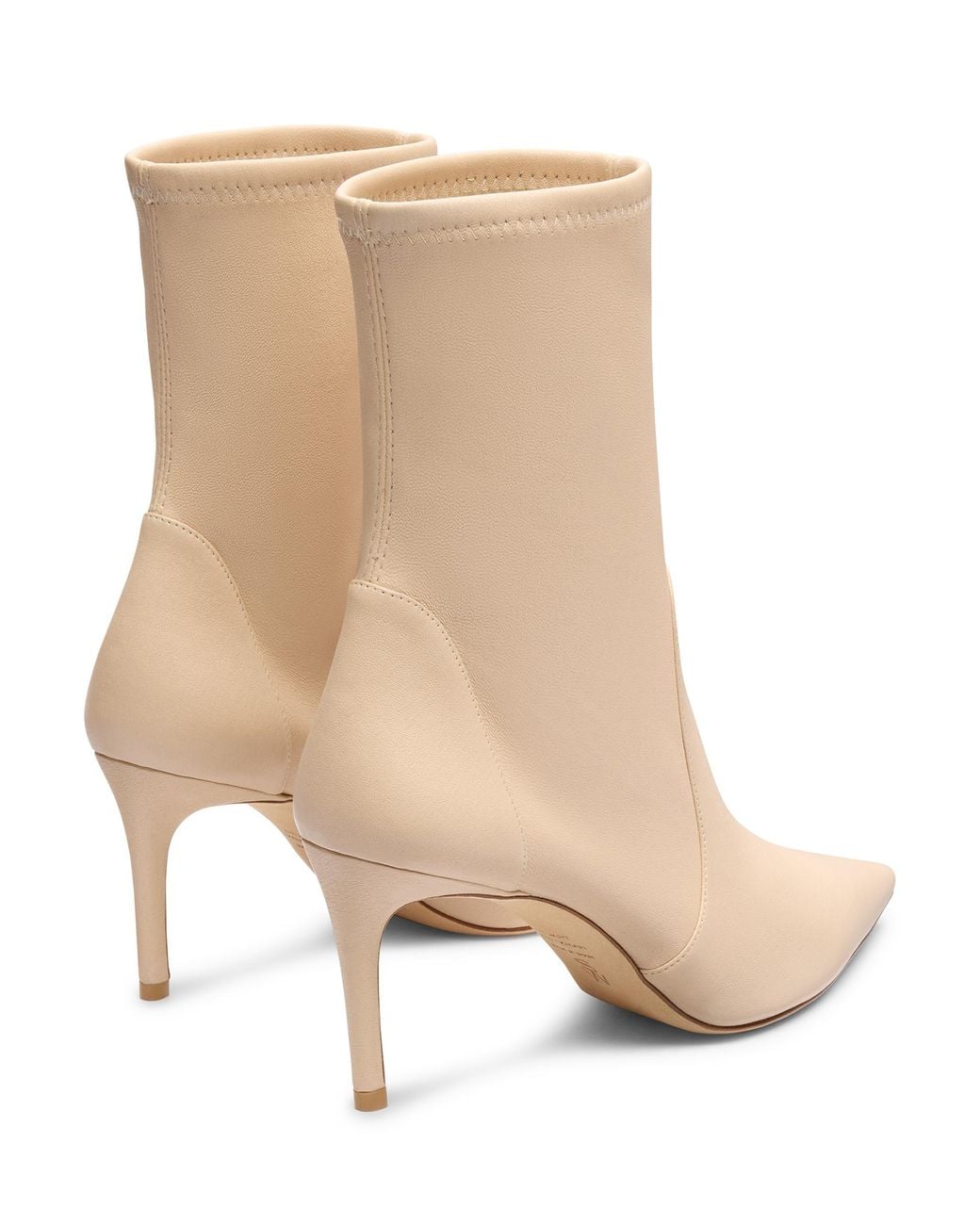 Stuart Weitzman Natural Stuart Power Bootie 75