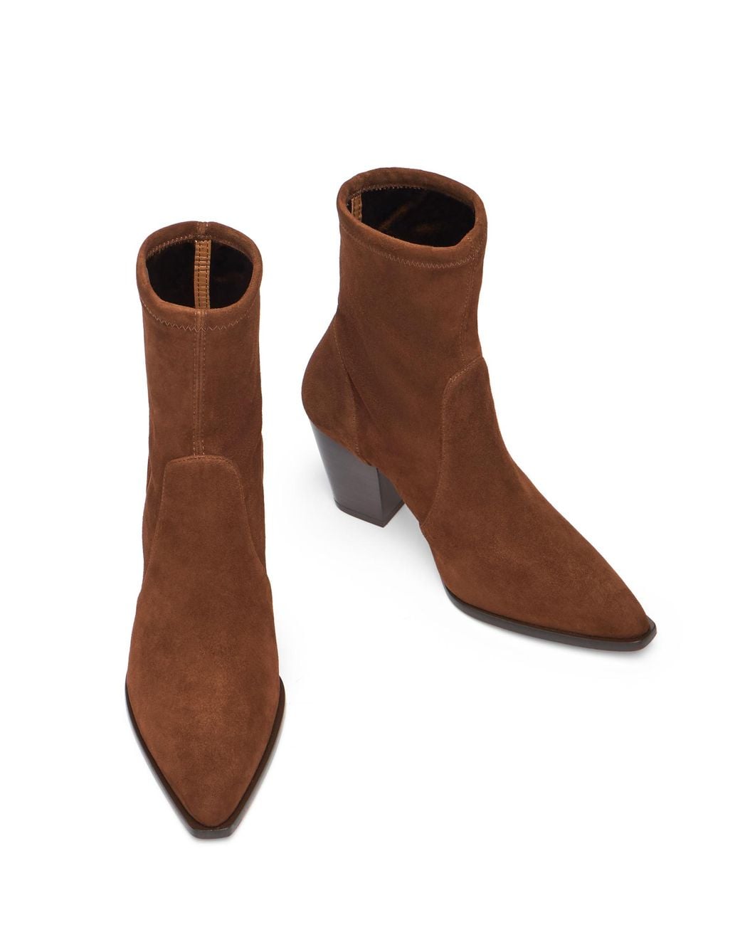 Stuart Weitzman Brown Jolene Bootie