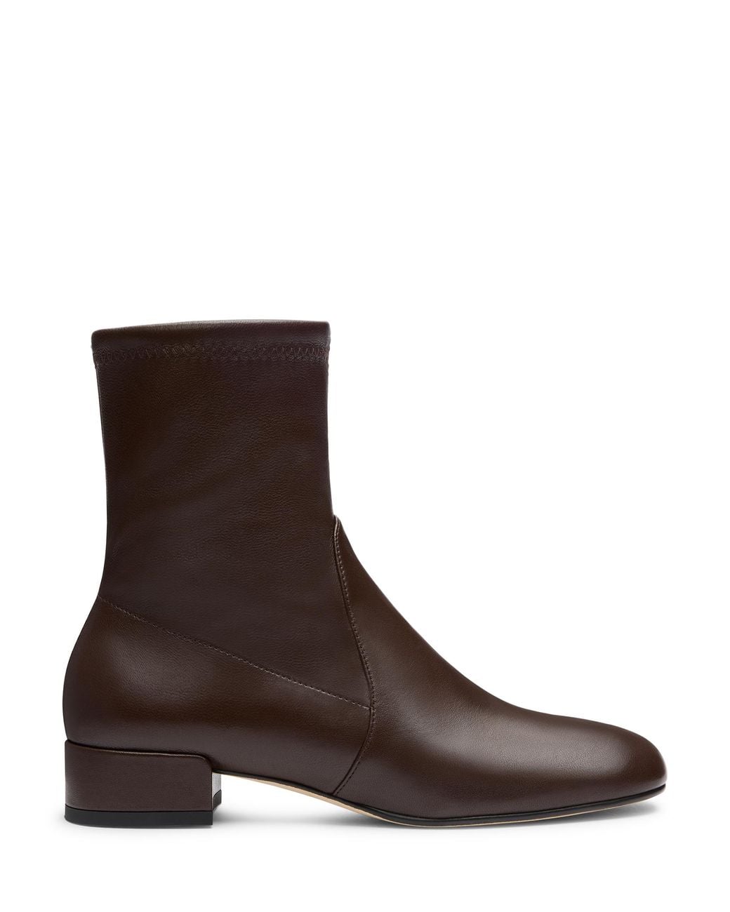Stuart Weitzman Brown Bacari Bootie 25