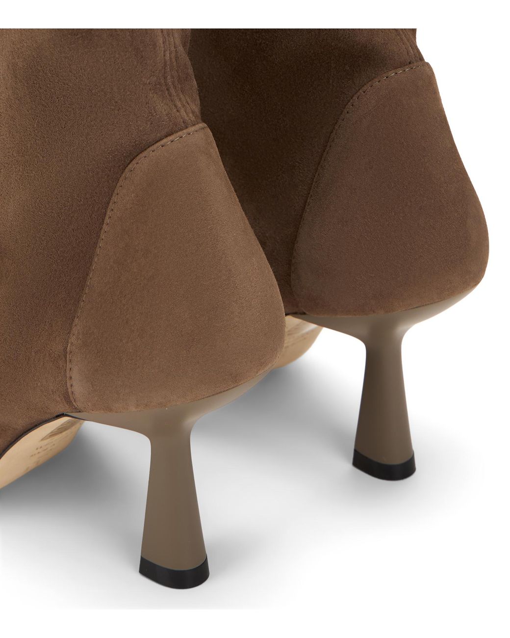 Stuart Weitzman Brown Stuart Super Sculpt Bootie 75