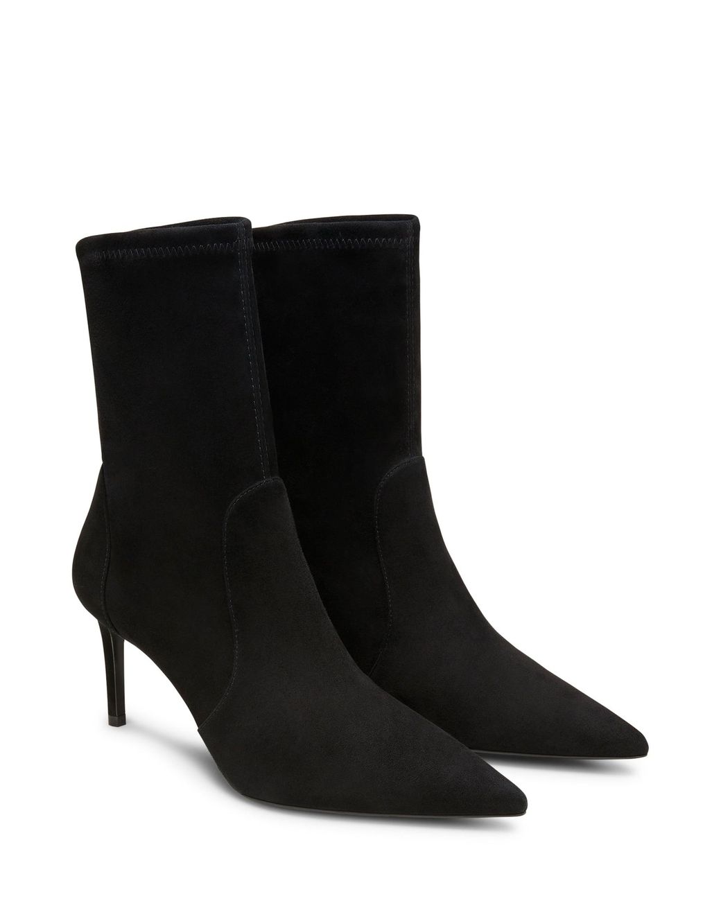 Stuart Weitzman Black Stuart Power Bootie 75