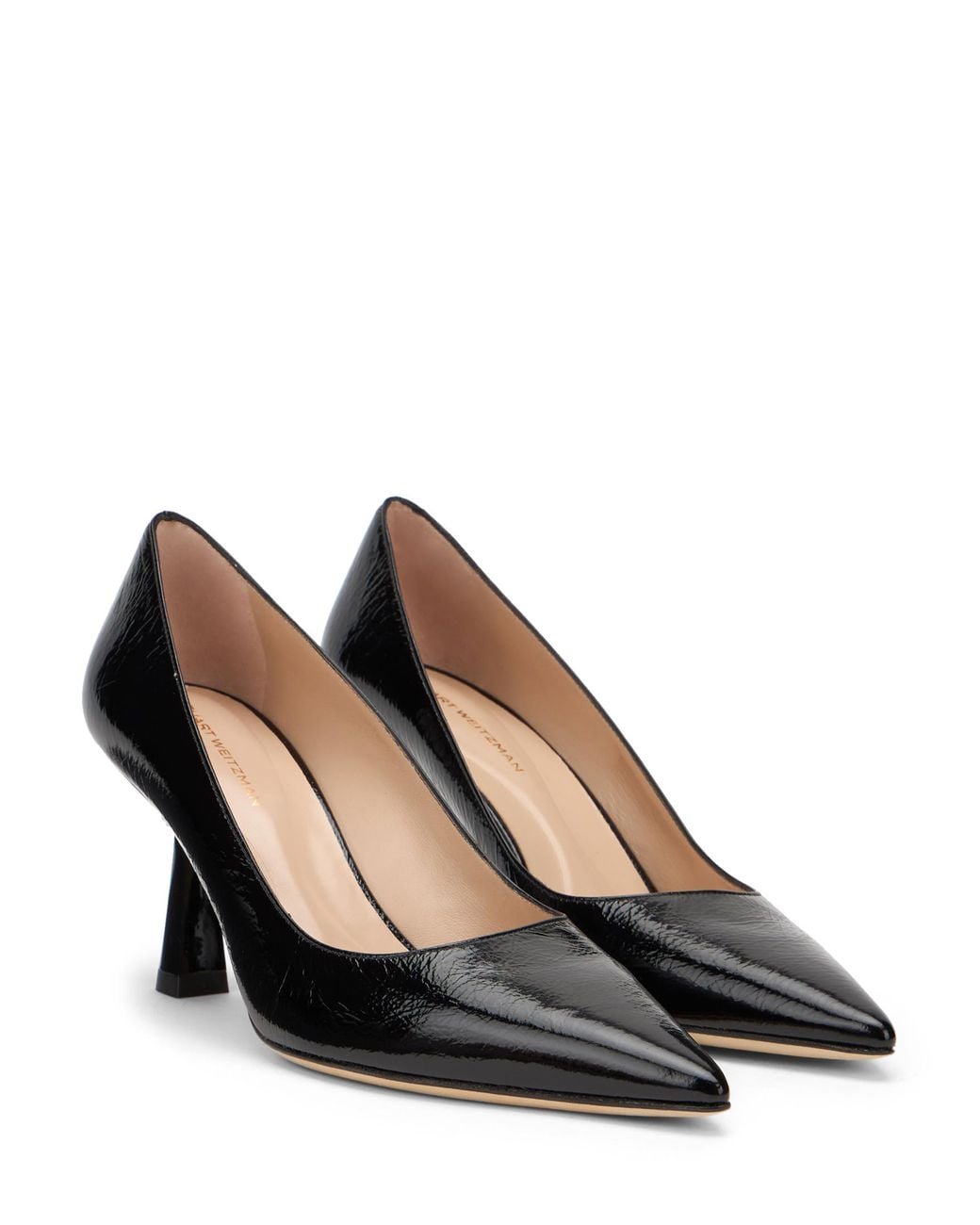 Stuart Weitzman Black Stuart Super Sculpt 75
