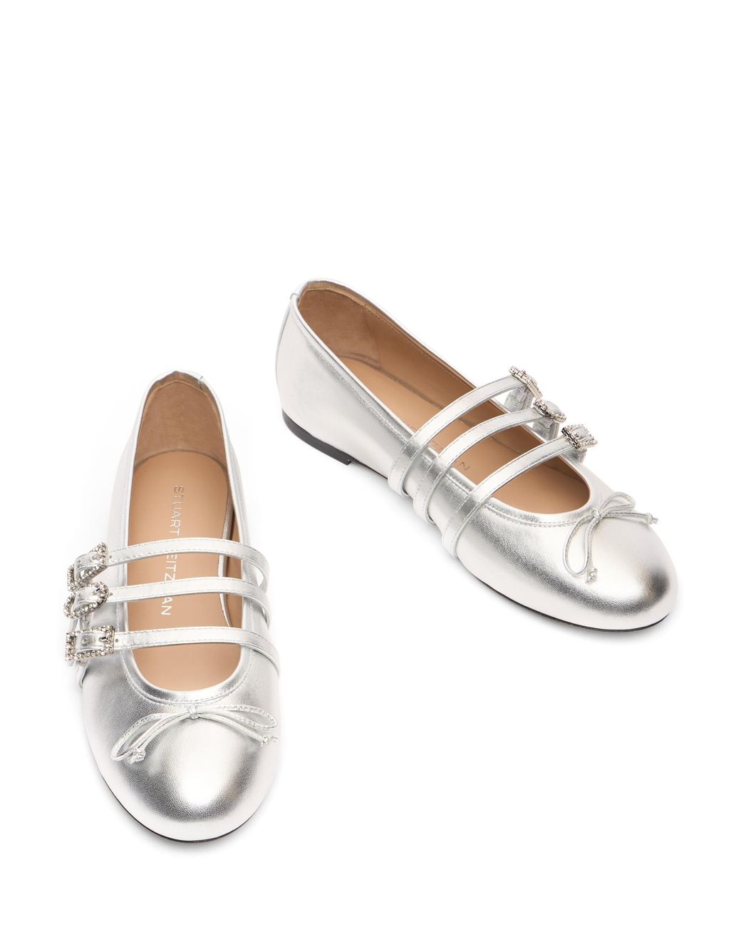 Stuart Weitzman White Celeste Mj Ballet