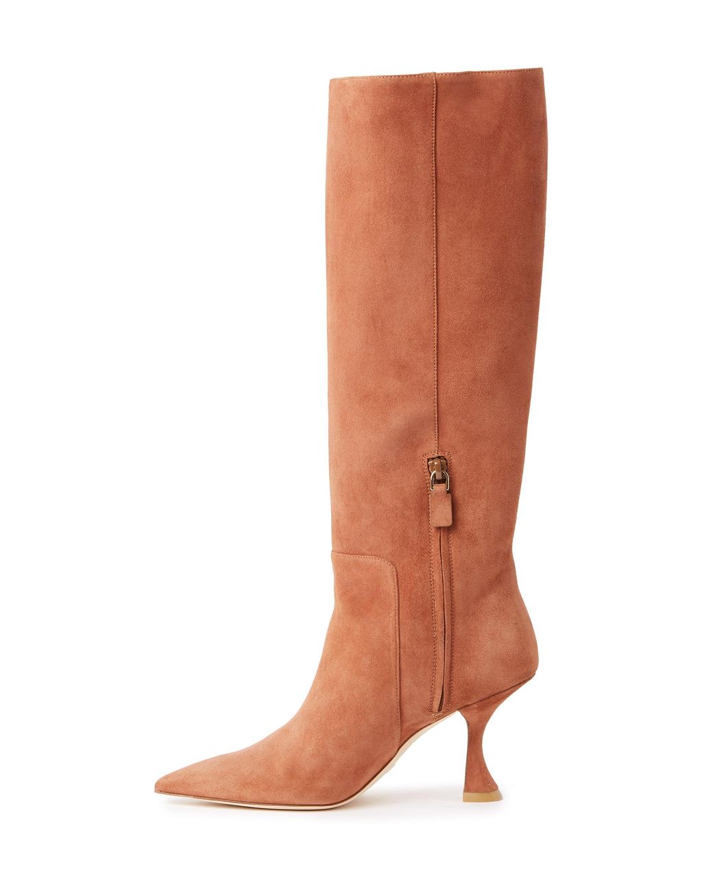 Stuart Weitzman Brown Xcurve 85 Slouch Boot