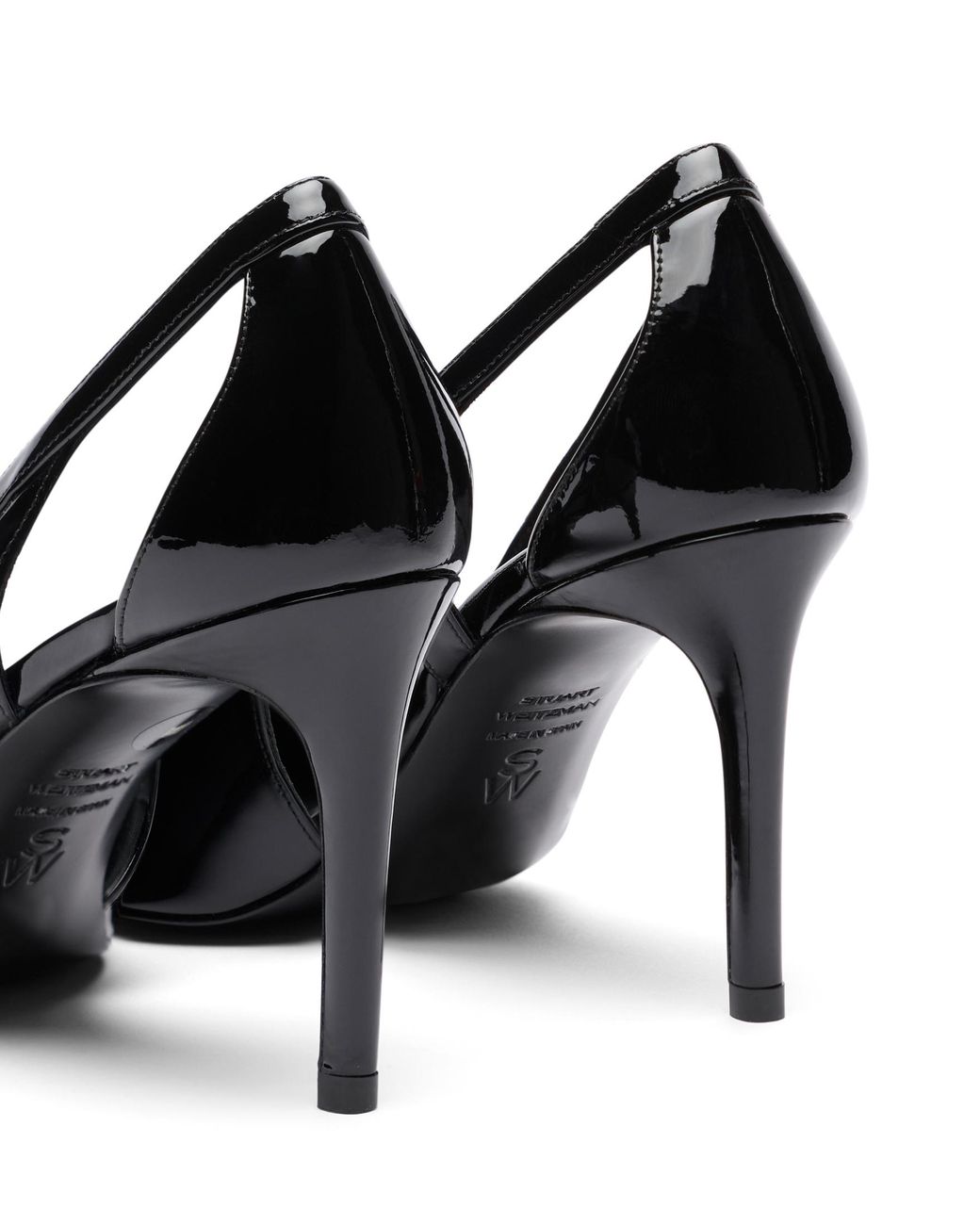 Stuart Weitzman Black Stuart Power Cutout 85