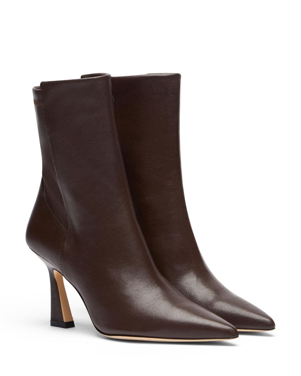 Stuart Weitzman Brown 5050 Vinnie Bootie 85