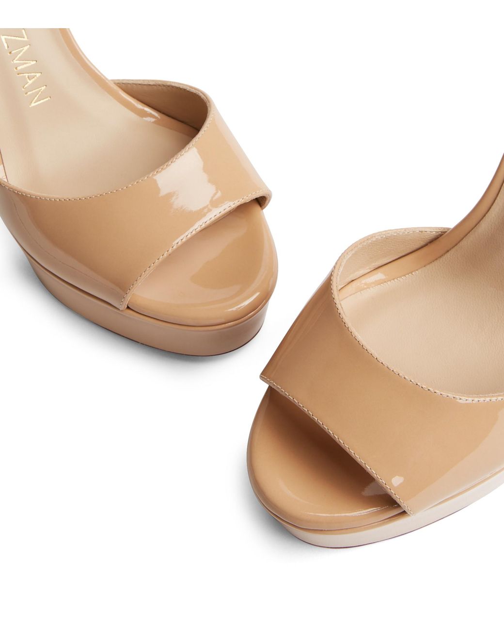 Stuart Weitzman Natural High Heel Sandals