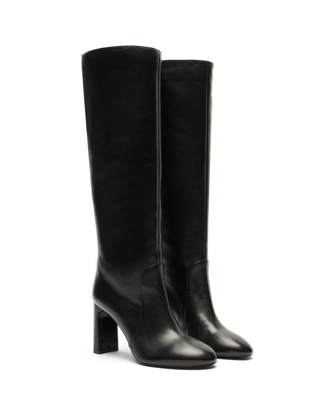 Stuart Weitzman Black Babette Tubo Boot 85