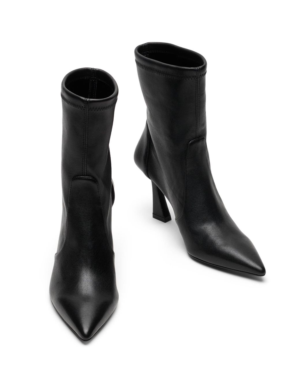 Stuart Weitzman Black Vinnie Stiefelette 85