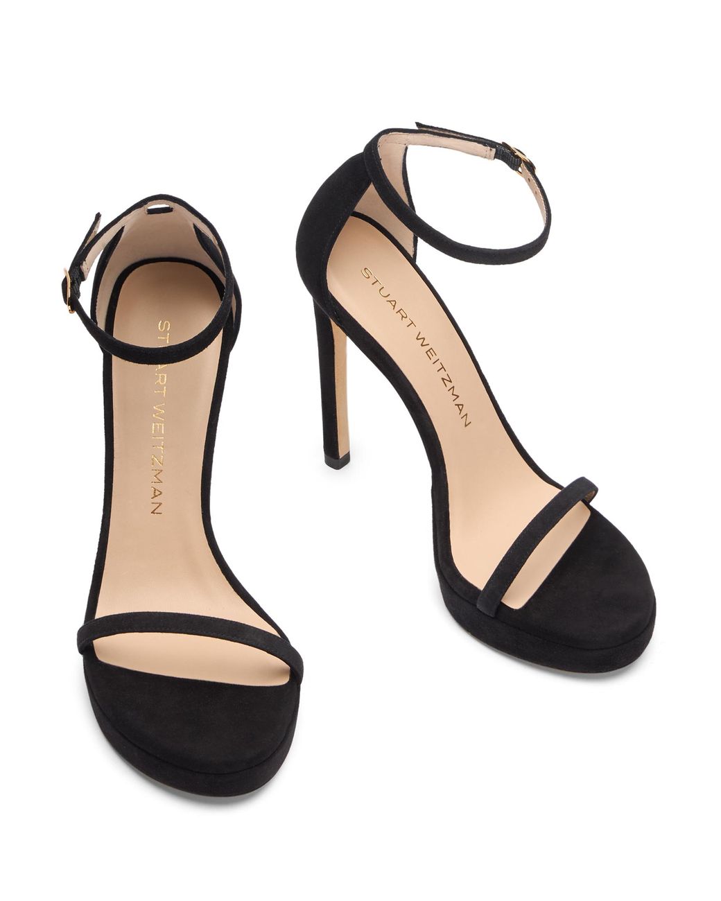 Stuart Weitzman Black Nudist Disco