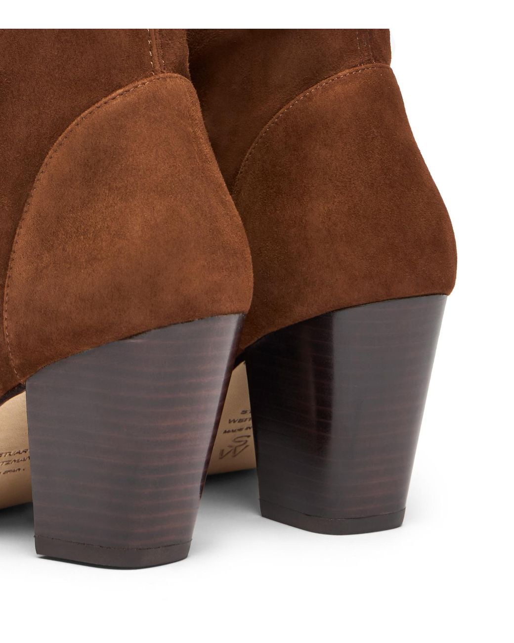 Stuart Weitzman Brown Jolene Bootie