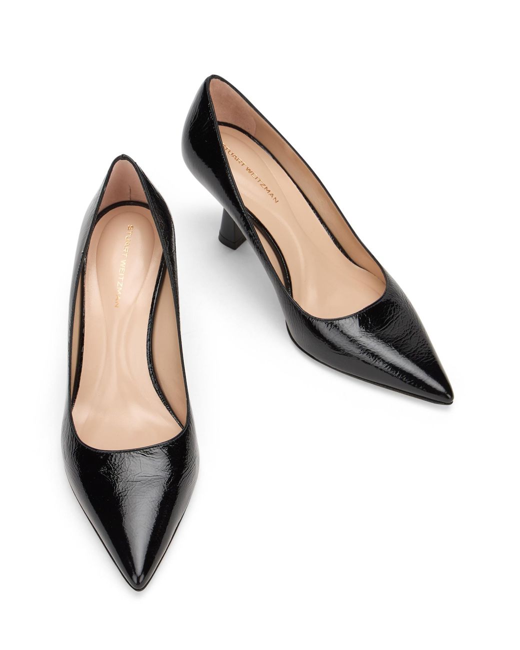 Stuart Weitzman Black Stuart Super Sculpt 75