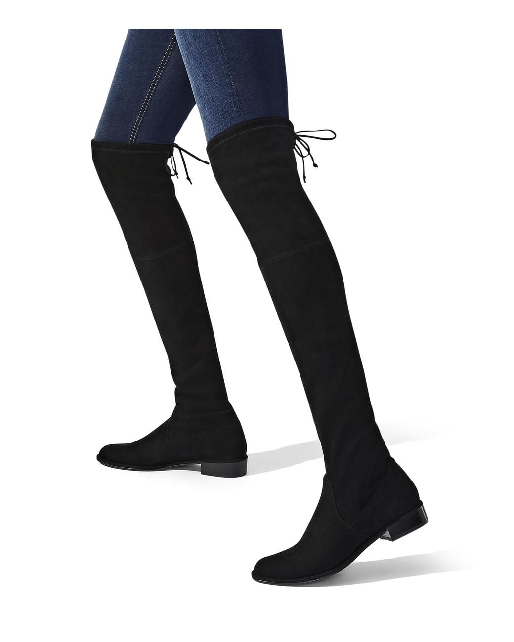 Lowland Stuart Weitzman de color Black