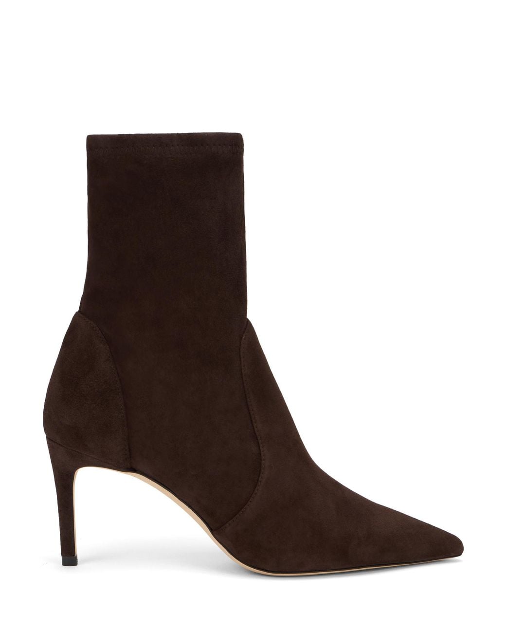 Stuart Weitzman Brown Stuart Power Bootie 75