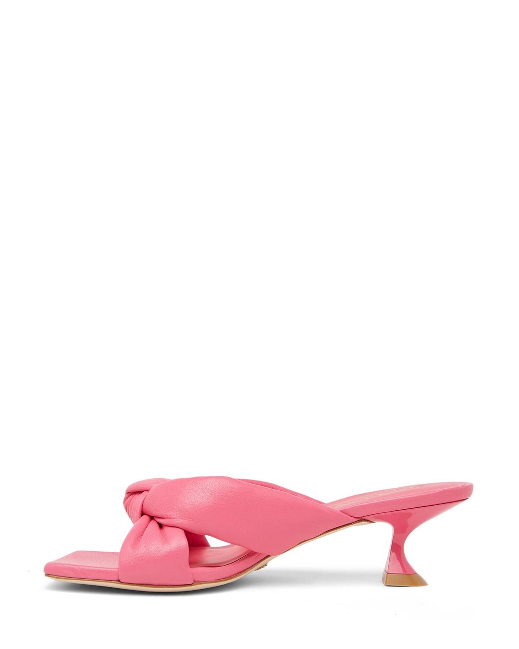 Stuart Weitzman Pink Playa 50 Knot Slide