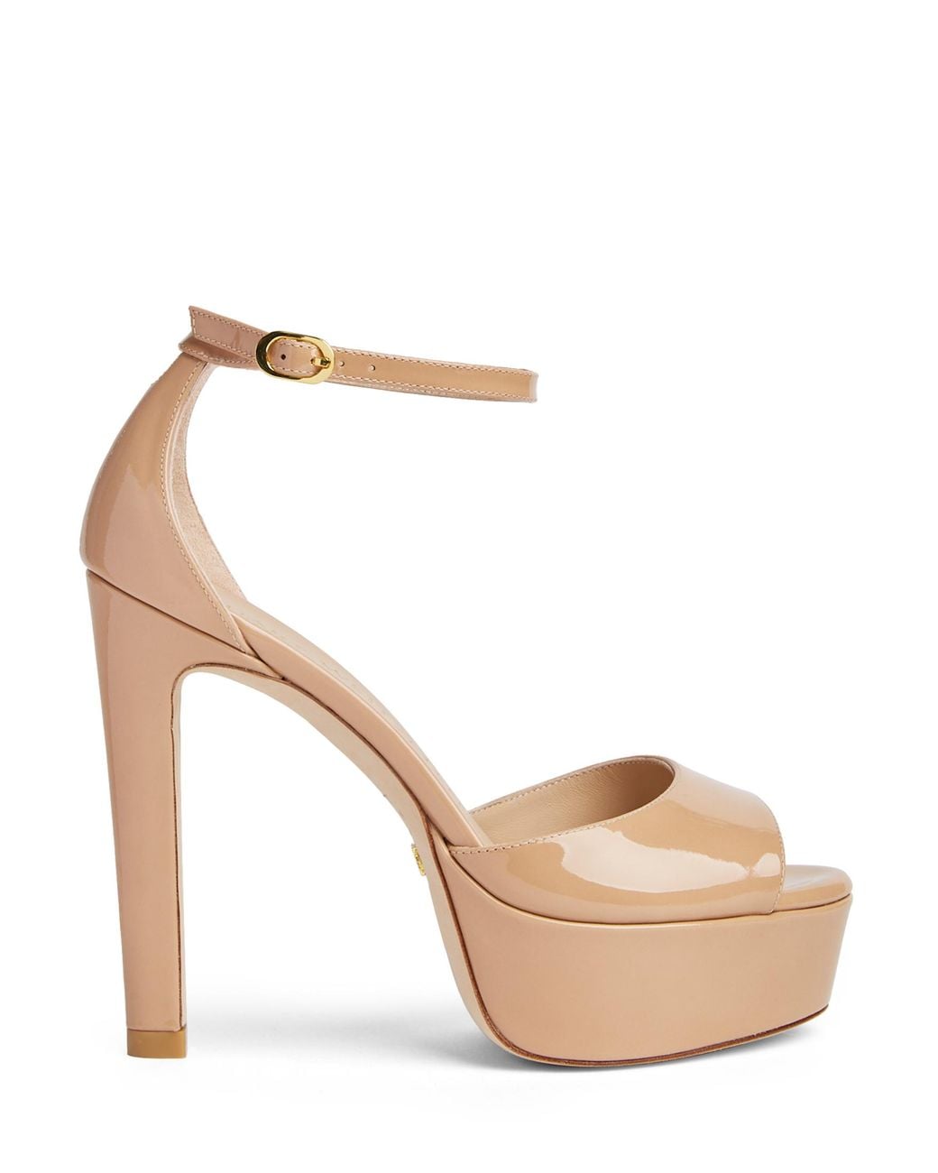 Stuart Weitzman Natural High Heel Sandals