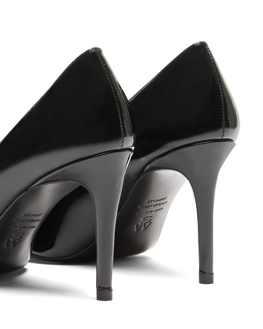 Stuart Weitzman Black Stuart Power Pump 50