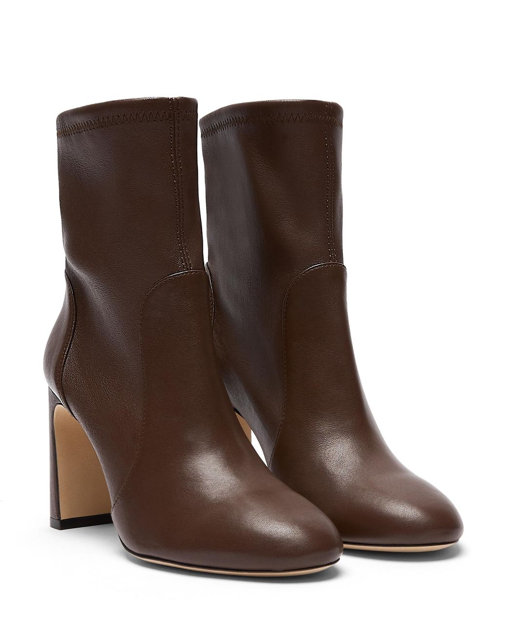 Stuart Weitzman Brown Babette Bootie 85