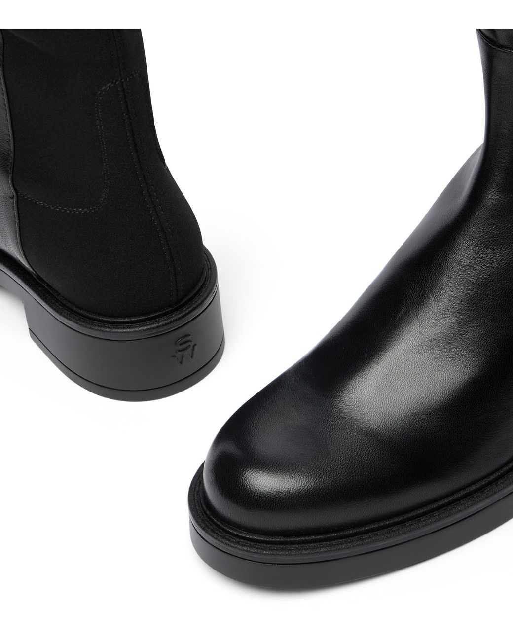 High Boots di Stuart Weitzman in Black