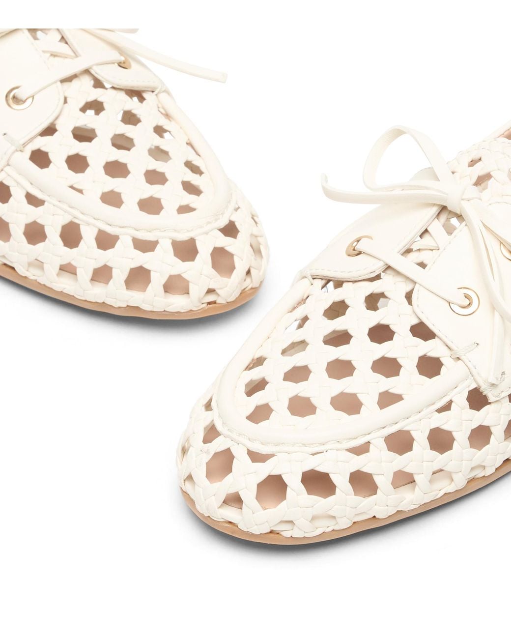 Stuart Weitzman Natural Loafers