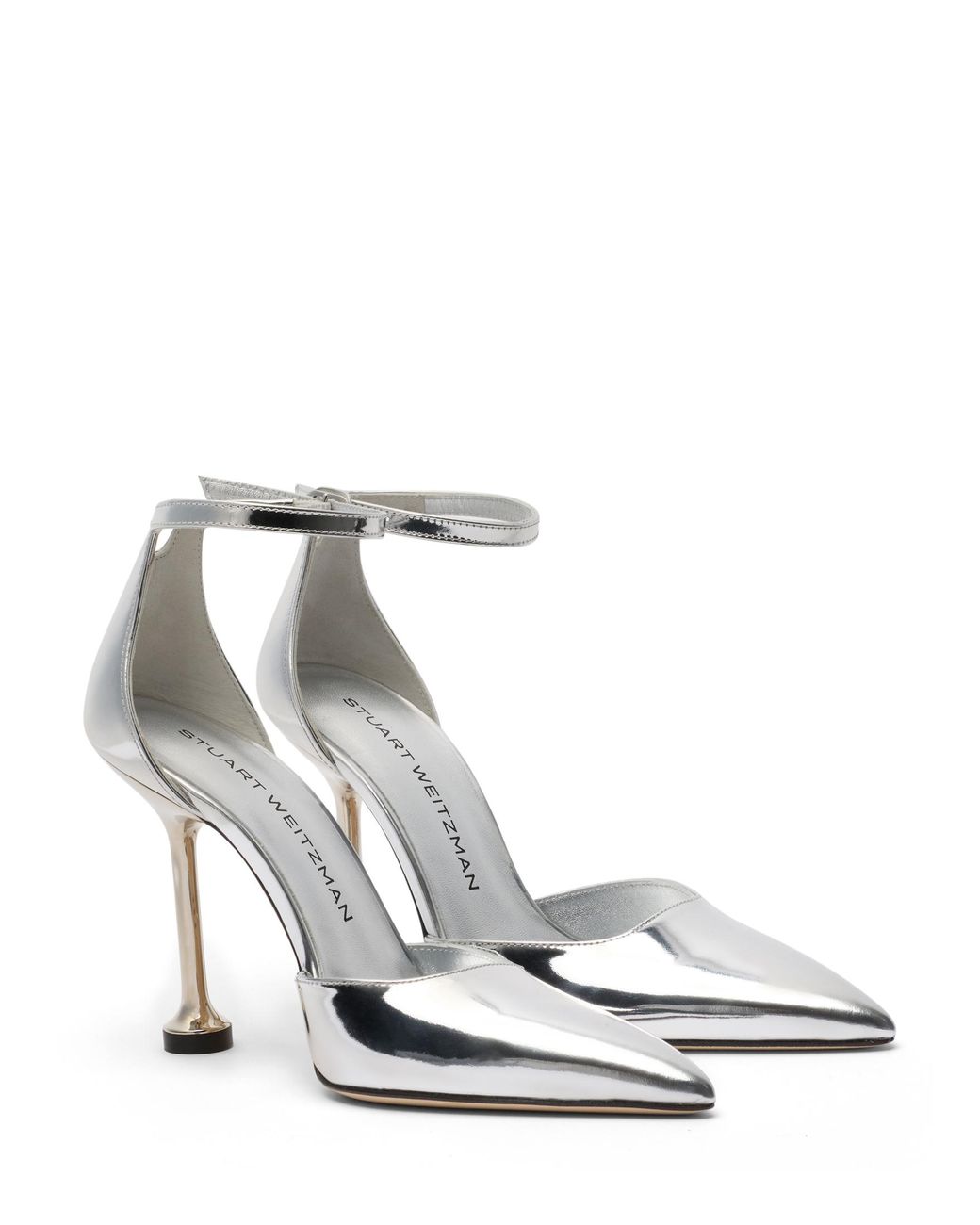 Stuart Weitzman Metallic Stuartini Pump 100