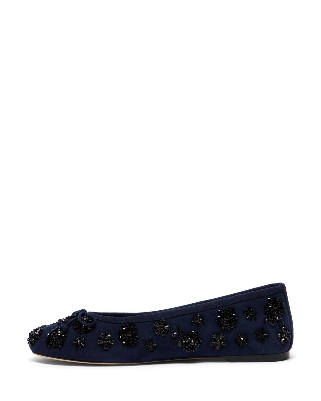 Stuart Weitzman Blue Prima Bow Ballet