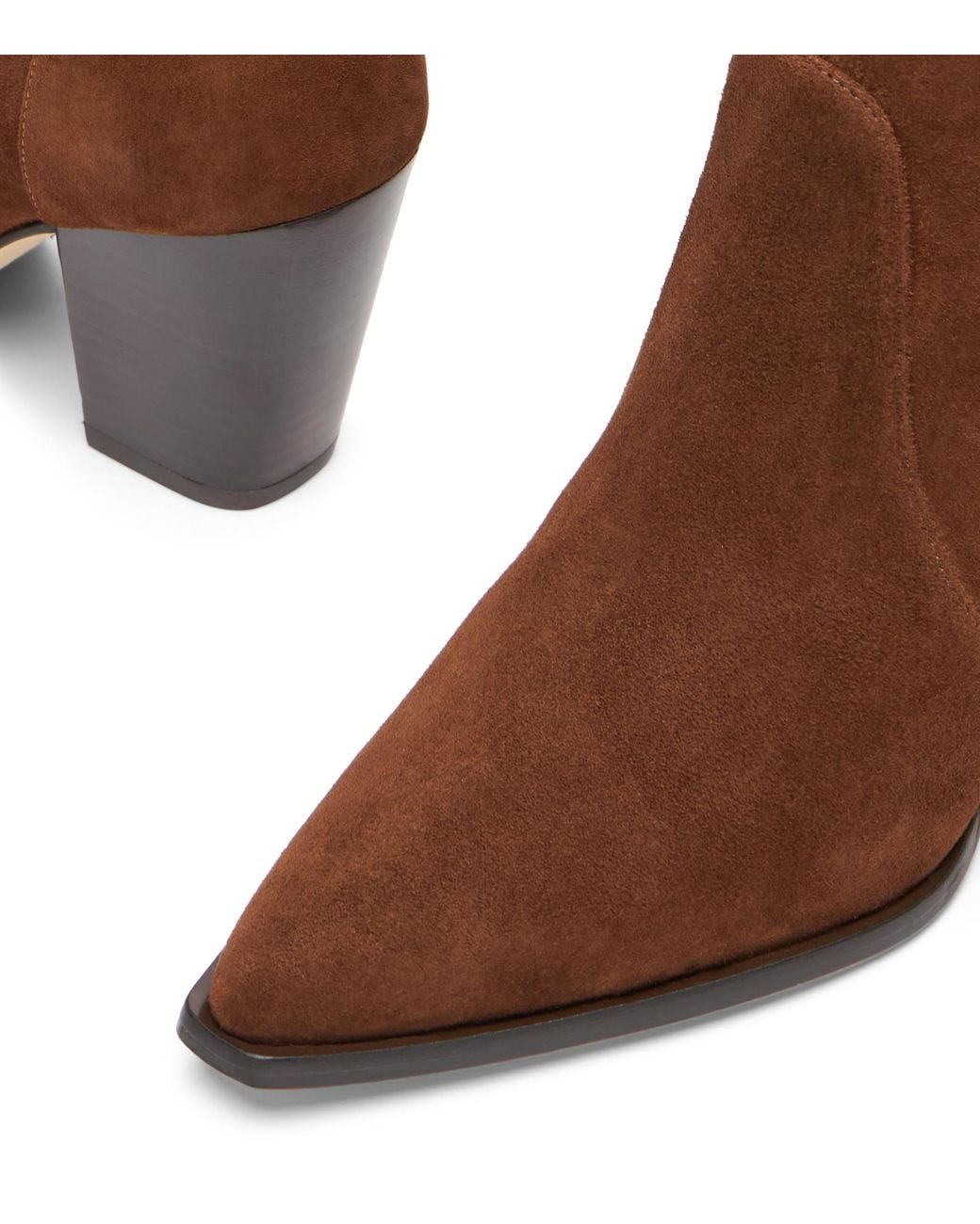 Stuart Weitzman Brown Jolene Bootie