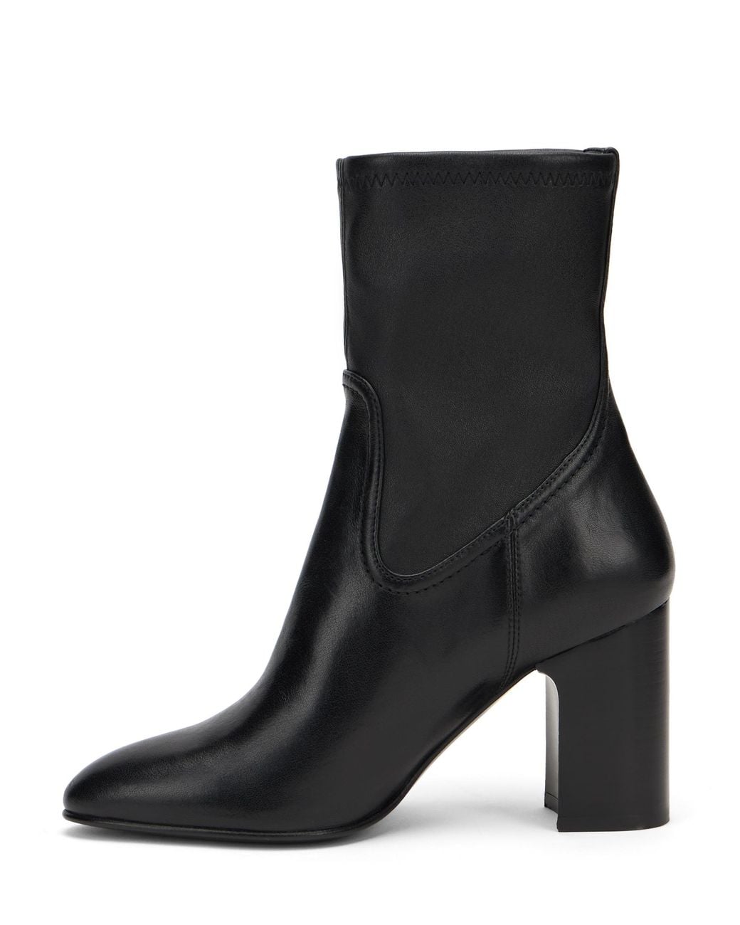 Stuart Weitzman Black Mulberry Stretch Bootie