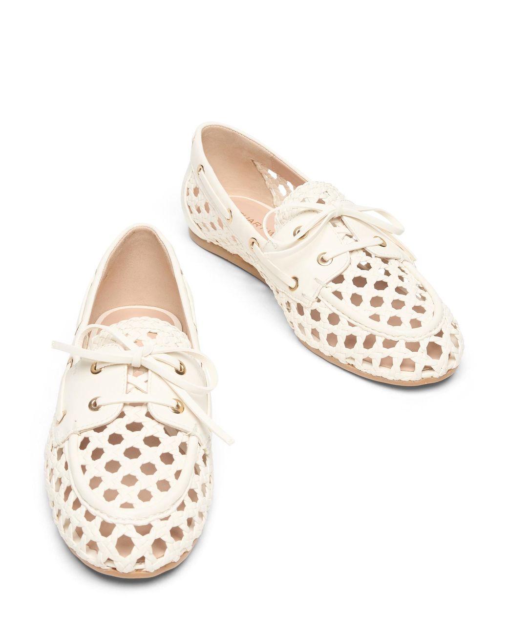 Stuart Weitzman Natural Loafers