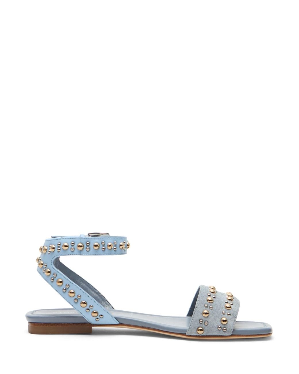 Stuart Weitzman White Perry Sandal