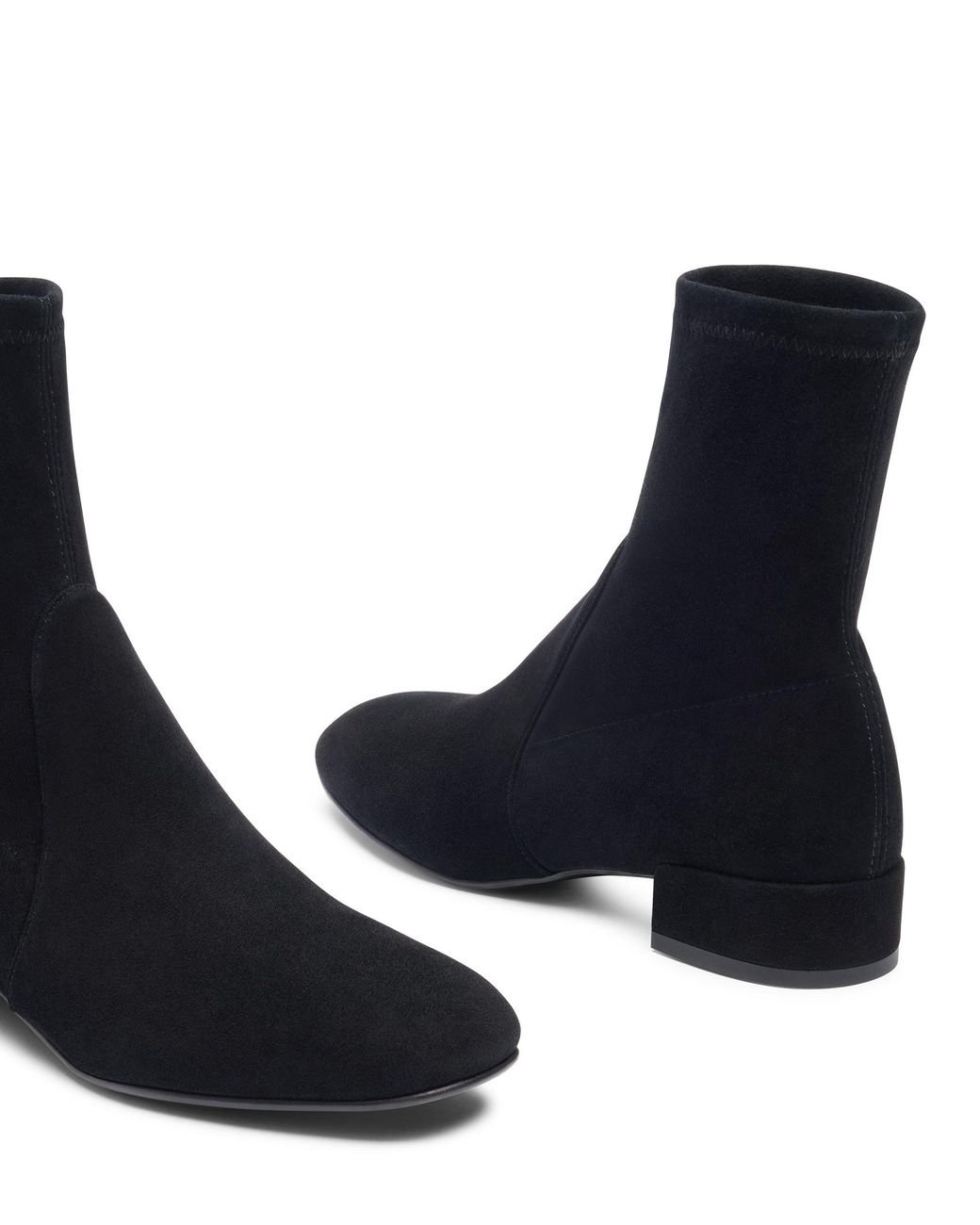 Stuart Weitzman Black Bacari Bootie 25