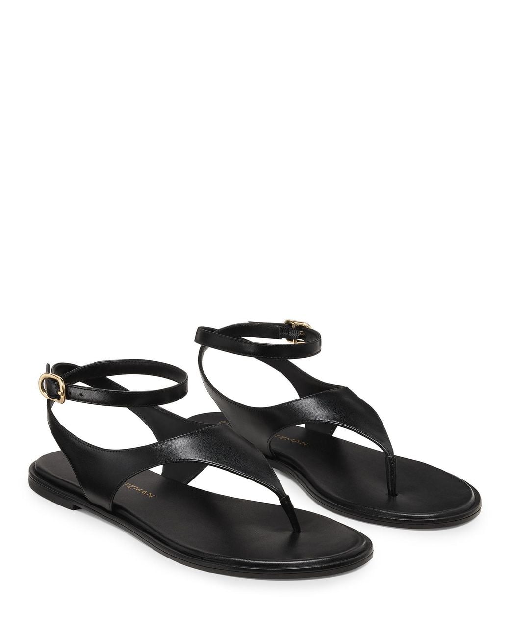 Stuart Weitzman Black Marley Sandal