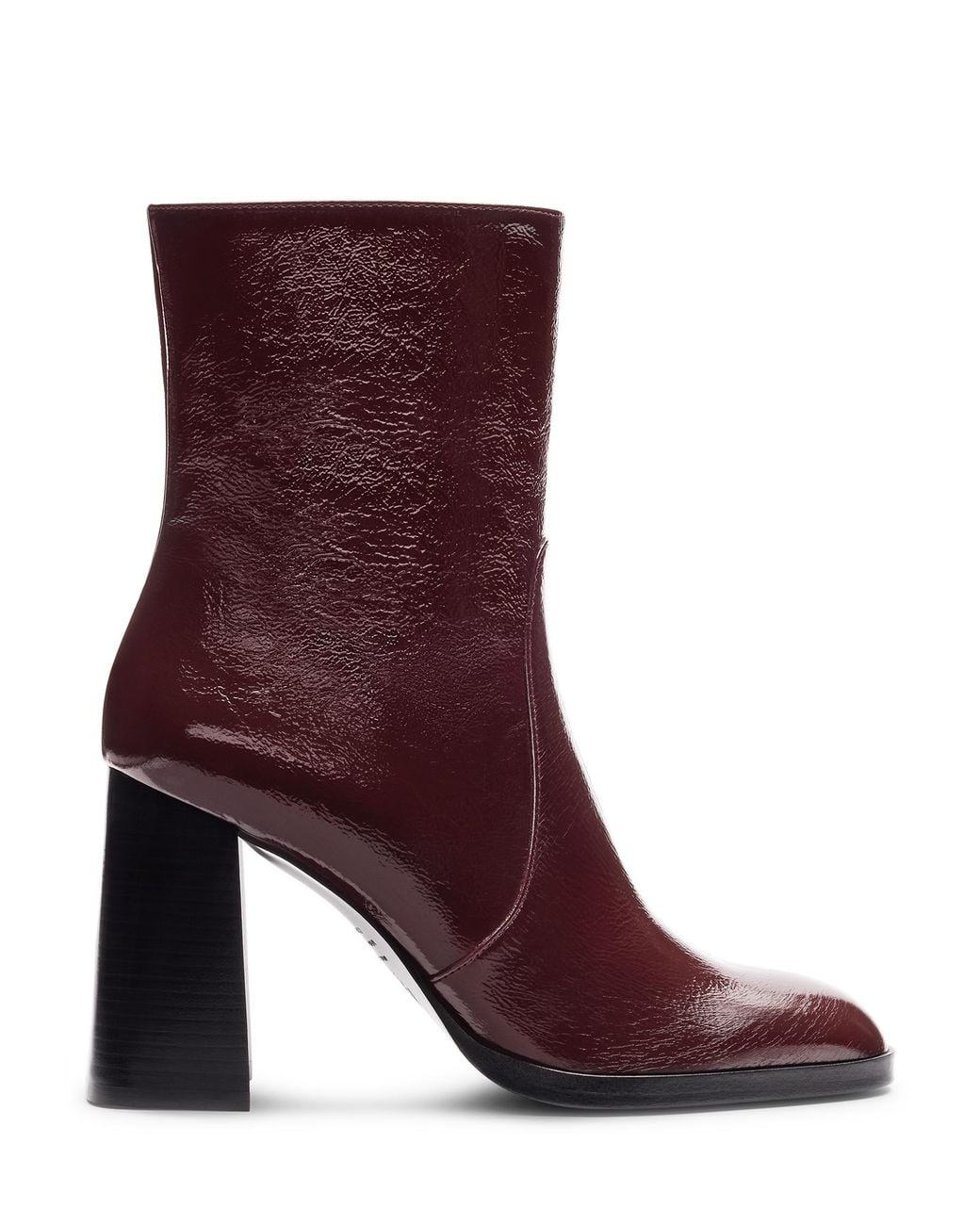 Stuart Weitzman Purple Vera Zip Bootie