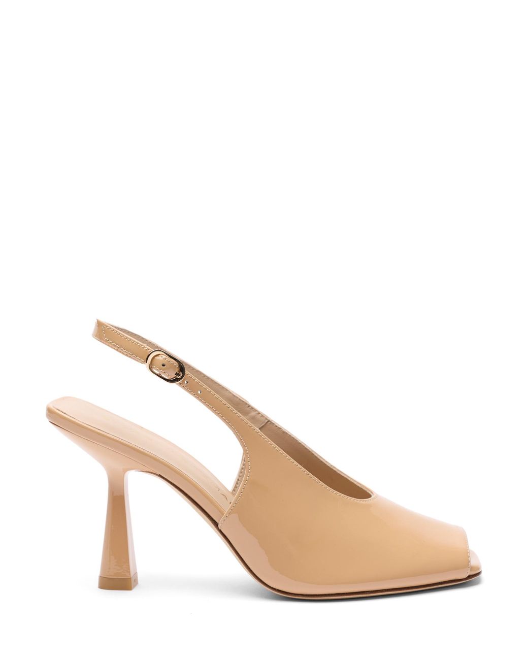 Val Slingback 85 Stuart Weitzman de color Natural