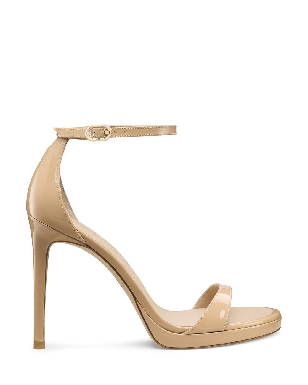 Nudist Platform di Stuart Weitzman in Natural