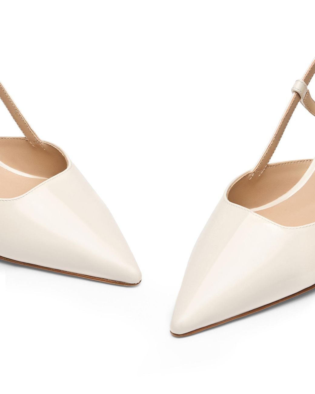 Stuart Weitzman Natural Vinnie 50 Slingback