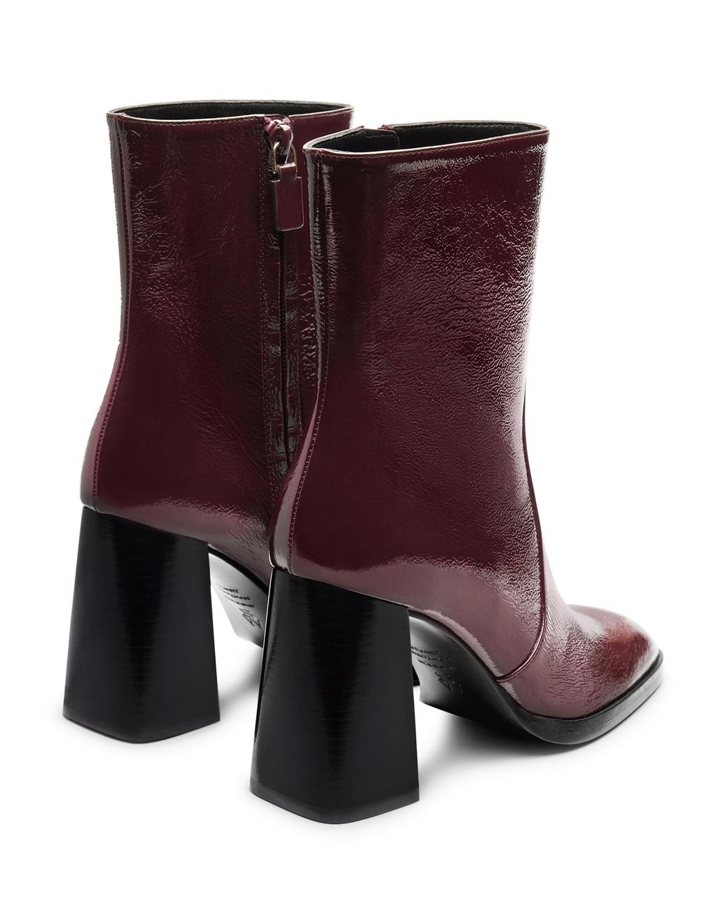 Stuart Weitzman Purple Vera Zip Bootie