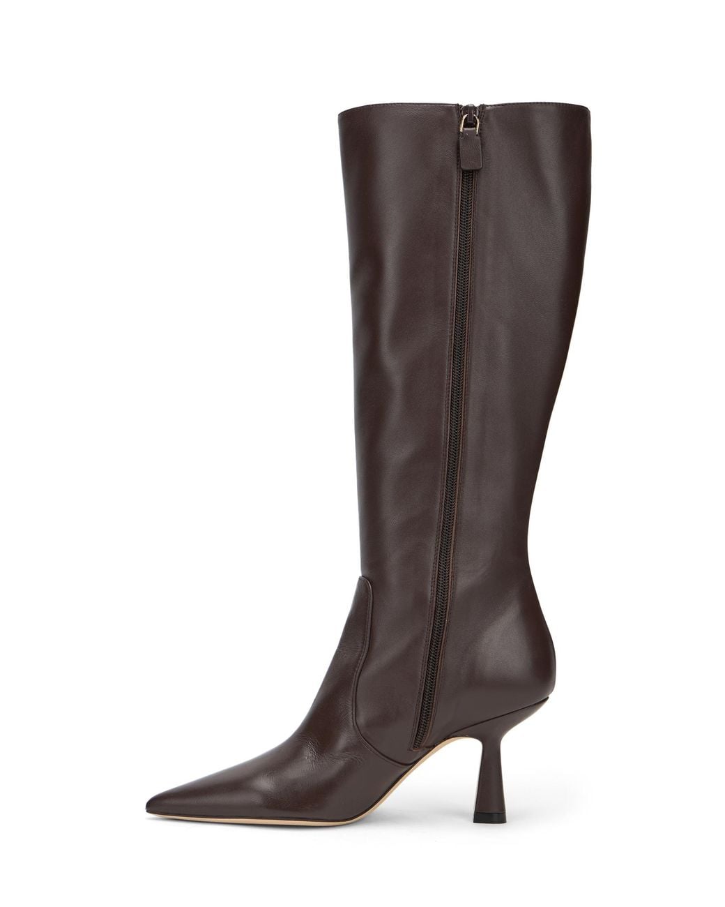 Stuart Super Sculpt Zip Boot 75 di Stuart Weitzman in Brown