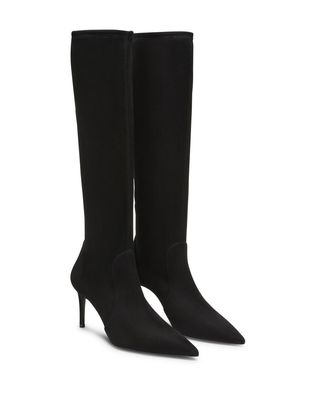 Stuart Weitzman Black Stuart Power Boot 75