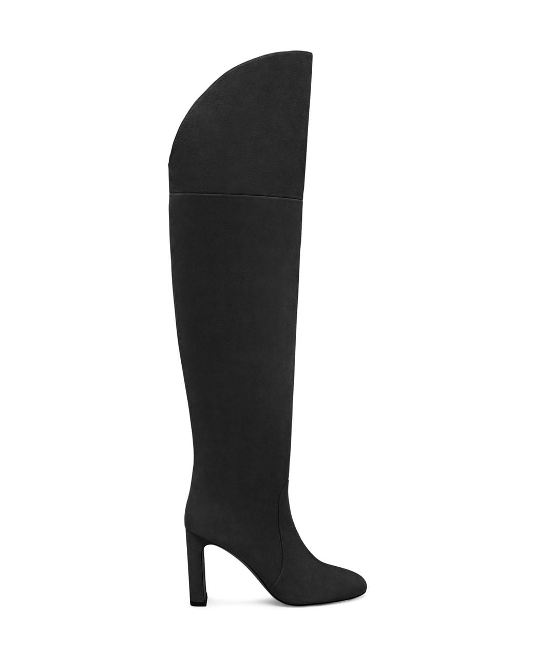 Stuart Weitzman Black Babette Over-The-Knee Tubo 85