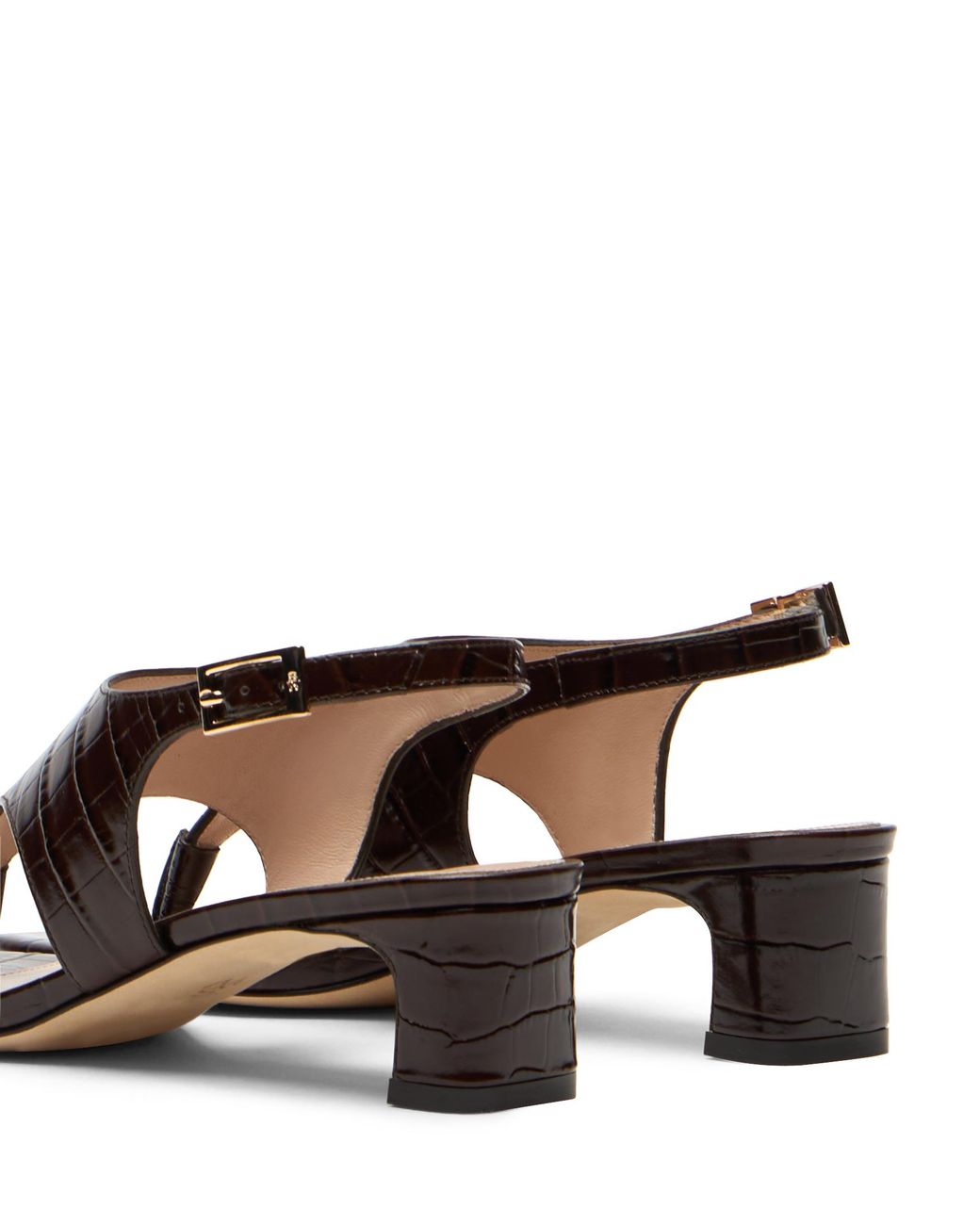Stuart Weitzman Brown High Heel Sandals