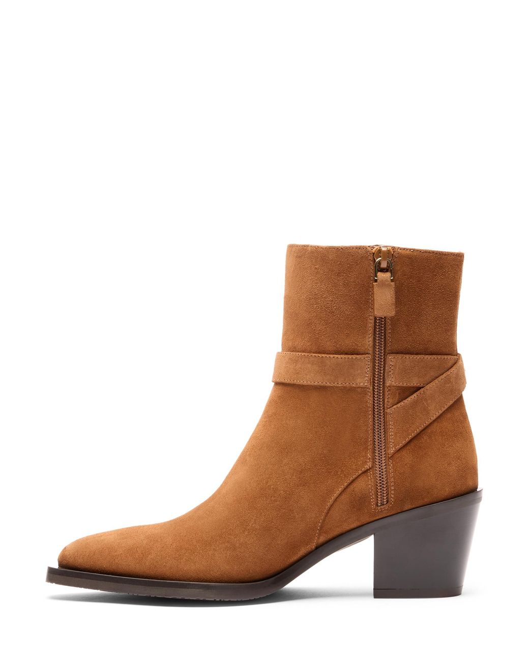 Stuart Weitzman Brown Maven Western Bootie