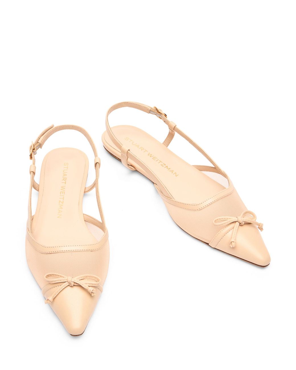 Stuart Weitzman Natural Ballerina Shoes