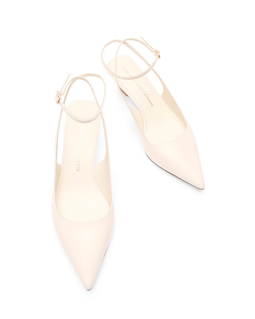 Vinnie 50 Strap Pump di Stuart Weitzman in Natural
