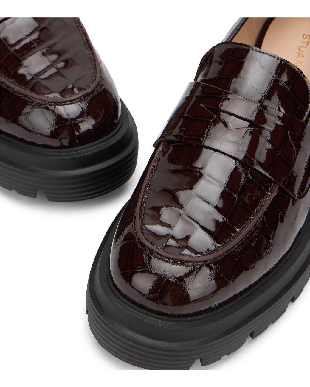 Stuart Weitzman Black Hudson Lite Loafer