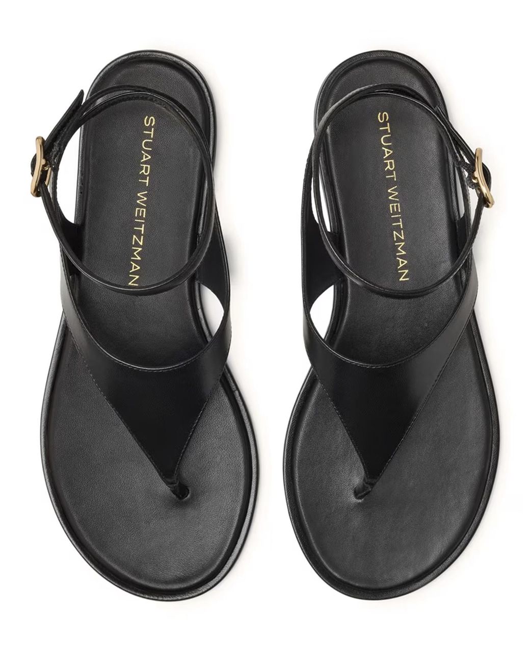 Stuart Weitzman Black Marley Sandal