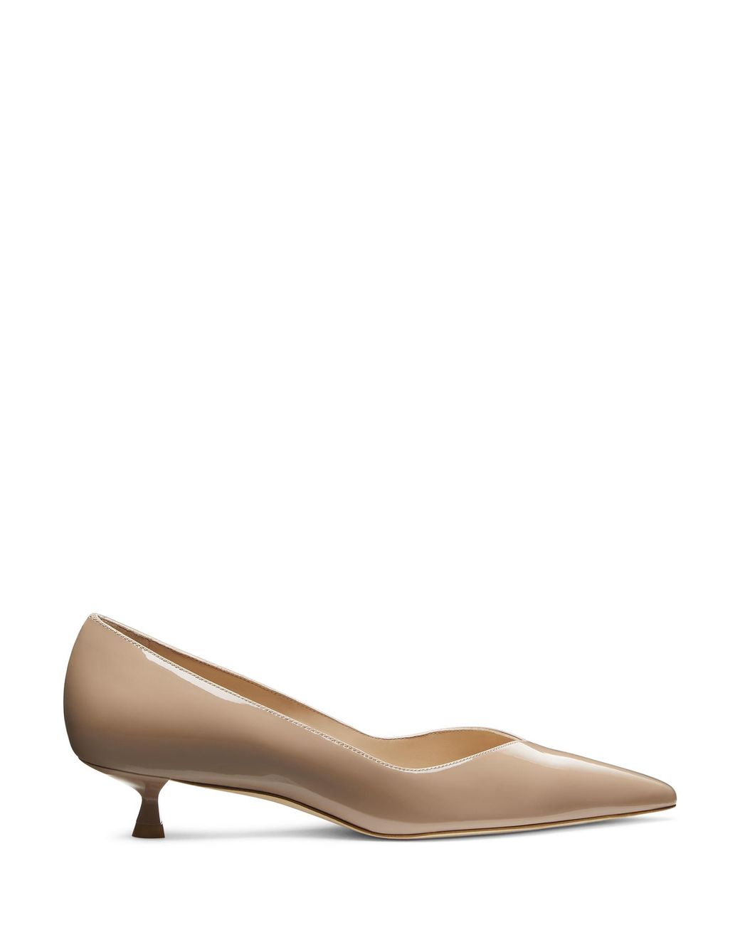 Stuart Weitzman Brown Eva 35 Pump